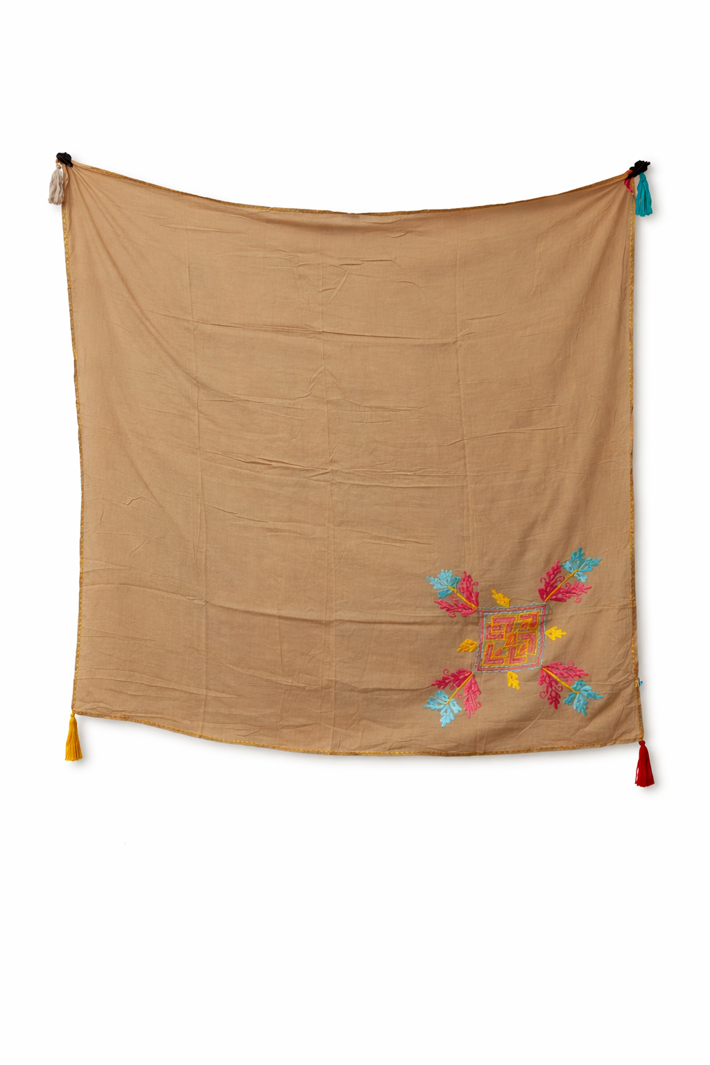 Pure scarfs with mal cotton
