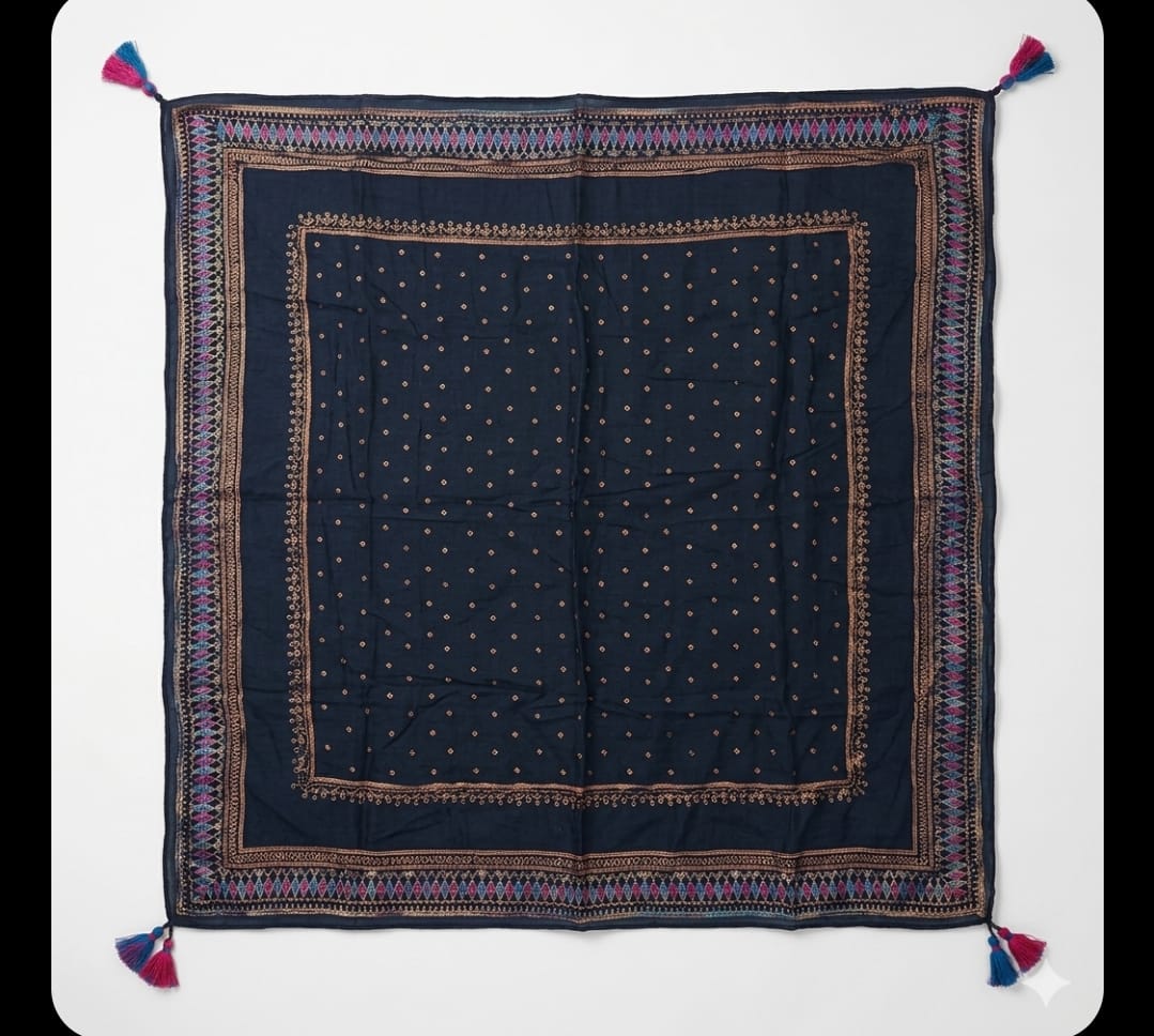 Pure scarfs with mal cotton