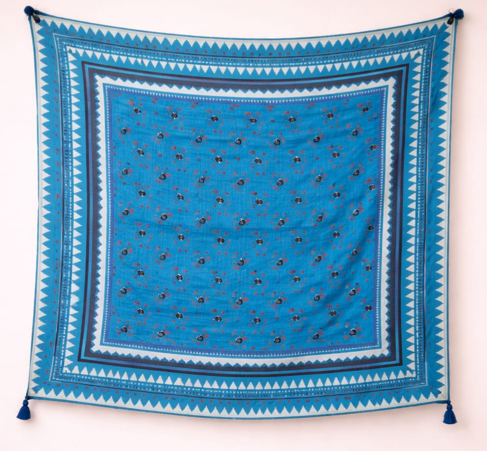 Pure scarfs with mal cotton
