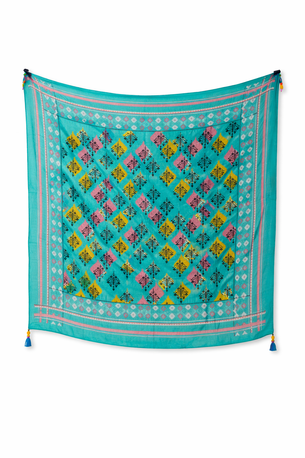 Pure scarfs with mal cotton