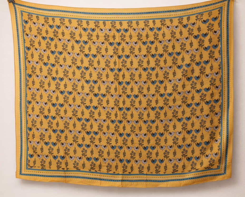 Pure scarfs with mal cotton